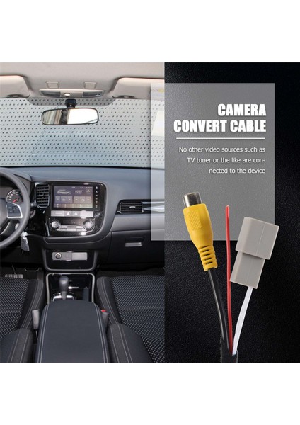 Araba Arka Görünüm Kamerası Rca Video Ters Kamera Mitsubishi Outlander Asx Gf Gg Zj Için Kablo Adaptörü Dönüştürme (Yurt Dışından) modelleri