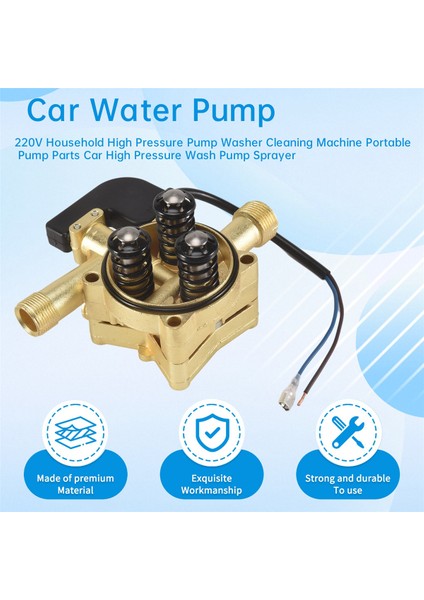 220V Hanehalkı Yüksek Basınçlı Pompa Yıkayıcı Temizleme Makinesi Taşınabilir Pompa Parçaları Araç Yüksek Basınçlı Yıkama Pompası Püskürtücü (Yurt Dışından) fırsatları