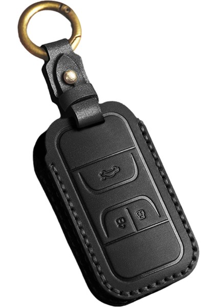 Chery Exeed Tiggo Için Araba Anahtarı Kapağı 8 7 5x 2019 2020 Araba Aksesuarları Siyah (Yurt Dışından)
