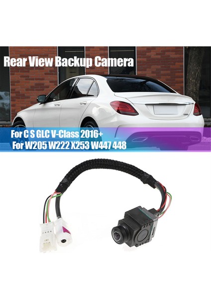 Araba Arka Görünüm Kamera Ters A2229059607 Mercedes Benz W205 W222 W447 X253 Backup Park Yardım Kamerası A2229050706 (Yurt Dışından) fırsatları