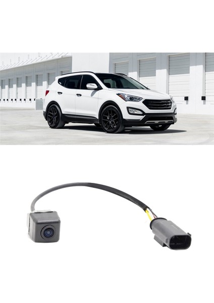 Araba Arka View Kamera Assy 95750-2B500 957502B501 Hyundai Santa Fe 2009-2012 Yedek Park Yardım Kamerası 95750-2B502 (Yurt Dışından) fırsatları