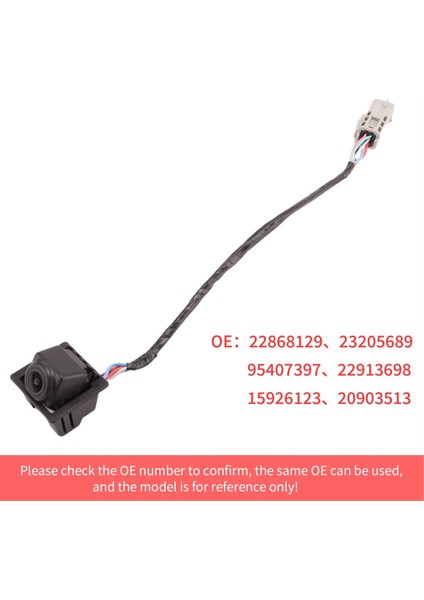 Araba Yedekleme Arka Görünüm Kamerası 23205689 Chevrolet Için 95407397 Chevrolet Cruze Equinox Limited Terrain 10-17 Ters Yardım Kamerası (Yurt Dışından) fiyatları