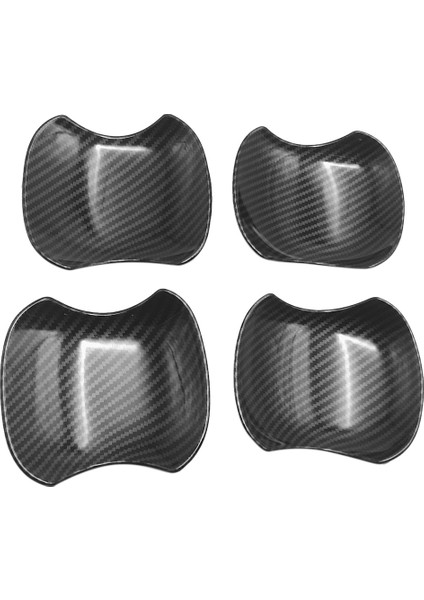 4pcs Toyota Voxy Noah R90 2022 Araba Kapı Kasesi Dekorasyon Kapağı Döşeme Abs Için Karbon Fiber (Yurt Dışından)