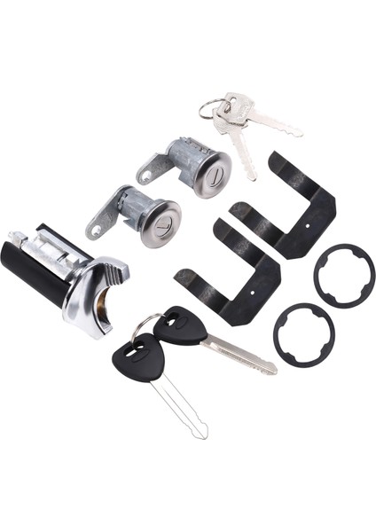 Araba Ateşleme Kilit Silindir Seti Araba Kapısı Kilit Namlu Silindir Mandal Ford F150 F250 F350 Bronco 1980-1991 (Yurt Dışından) fiyatları
