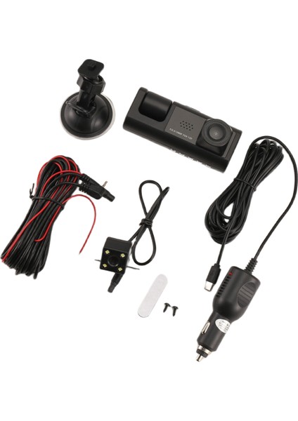 3 Kamera Dash Cam 1080P 2 Inç Ekran Dashcam Taksi Araba Için Siyah Sürücü Kaydedici Dvr Arka Kamera Evrensel (Yurt Dışından) fiyatları