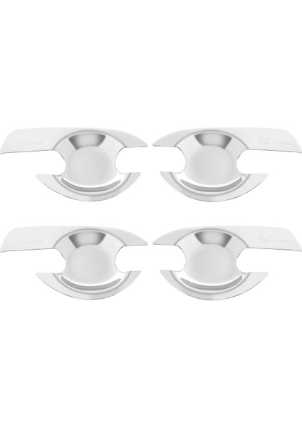 4pcs/set Abs Chrome Araba Kapı Kolu Kase Kapak Kapısı Kaplama Isuzu D-Max 2012-2018 2015 Dmax Aksesuarları (Yurt Dışından) fiyatları