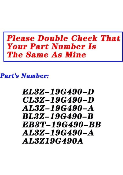 BL3Z-19G490-B Yeni Arka Görünüm Ford F-150 2012-2014 Için Ters Kamera Yedek Kamera (Yurt Dışından) fırsatları