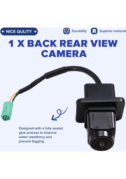 Araba Yedekleme Arka Görünüm Kamerası 01728219 Geely Milyonlar Için Emgrand Hatchback Ters Park Yardım Kamera Montajı (Yurt Dışından) fırsatları