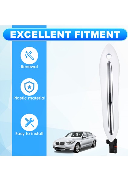 Dış Dış Kapı Kolu+Bmw Için Işık Lhd 5 6 7 Serisi F07 F10 F11 F06 F12 F13 F01 F02 F03 51217276243 Sol Sol (Yurt Dışından) indirimleri