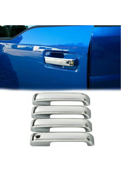 Abs Chrome Dışarısı Ford F-150 2015-2019 Akıllı Anahtar Deli Araç Aksesuarları (Yurt Dışından) modelleri