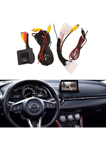 Araba Dikiz Ters Kamera Dönüşüm Kablosu 28 Pin Adaptör Kiti Mazda 2 Sedan Mazda2 Demio Dj 2015 - 2020 (Yurt Dışından) fiyatları