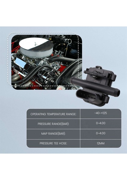 1 Pcs Araç 5 Pin Gaz Basınç Sensörü Cng Harita Sensörü Ac Ps-02 Plus Basınç Sensörü Lpg Cng Dönüşüm Kiti Için Siyah (Yurt Dışından) fiyatları