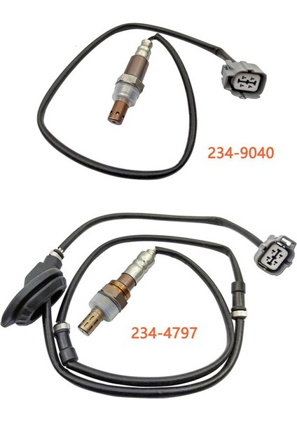 Honda Accord Için Yukarı Akış+Akış Aşağı Lambda Oksijen O2 Sensörü Se 2.4l L4 2003-2007 234-9040 234-4797 (Yurt Dışından) fırsatları