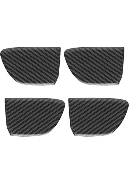 Iç Kapı Kasesi Saplama Kapı Kapı Kapağı Dekorasyon Arabası Infiniti Için Iç Mekan Q50 Q60 14-21 (Yurt Dışından)