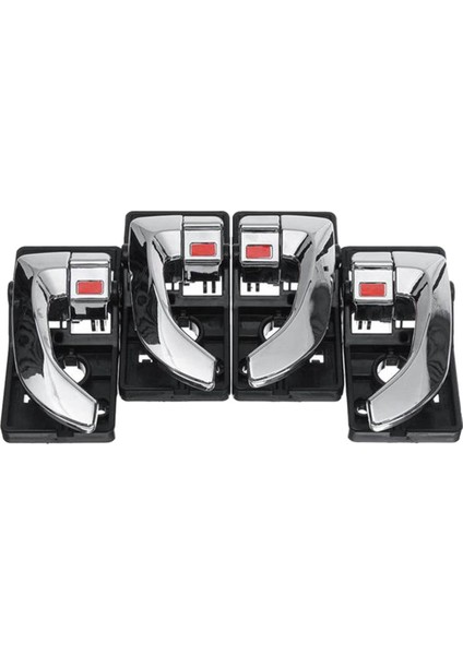 4pcs/set Araba Iç Kapı Kolu 82620-2Z02 Hyundai Tucson Için 2005-2009 Iç Kapı Krom Tutucu Değiştirme (Yurt Dışından) fiyatları
