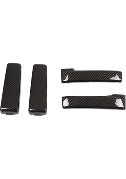 4pcs Araba Iç Kapı Kolu Toyota Fj Kruvazör Için Kapak Kapısı Çıkartmaları 2007-2021 Karbon Fiber (Yurt Dışından)