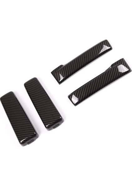 4pcs Araba Iç Kapı Kolu Toyota Fj Kruvazör Için Kapak Kapısı Çıkartmaları 2007-2021 Karbon Fiber (Yurt Dışından) indirimleri