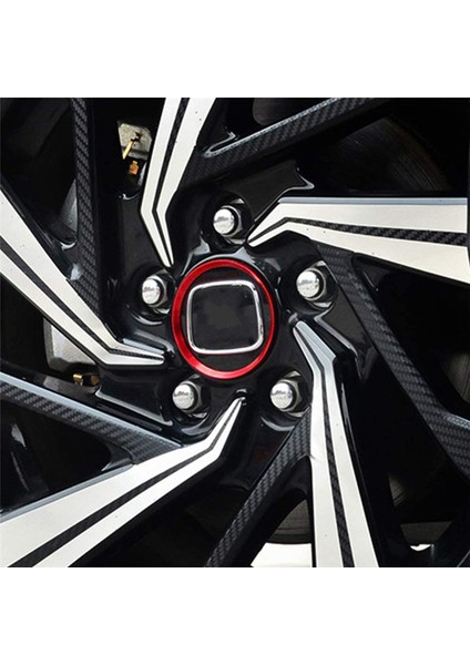 4pcs Hubs Hubs Yüzük Tekerlek Merkezi Kapaklar Honda Civic Için Trim 2020-2016 Jant Merkezi Kapak Dekorasyon Alüminyum Alaşım (Yurt Dışından) fırsatları
