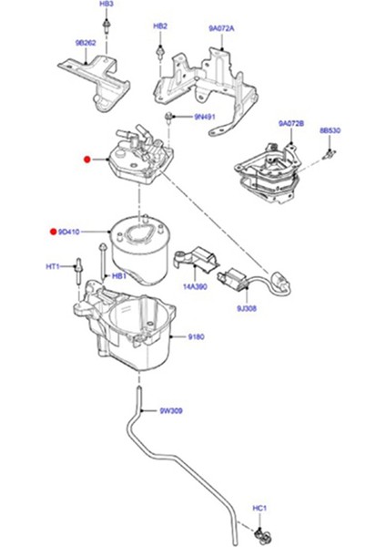 Motor Dizel Yakıt Filtresi Assy 1870169 Ford S-Max Mondeo Kuga Focus Peugeot 208 Opel Citroen Için 967613348 (Yurt Dışından) indirimleri