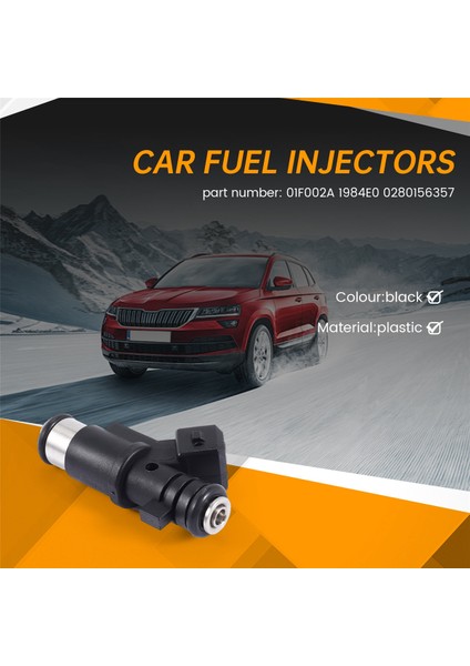 Citroen C2 C3 Saxo Xsara Berlingo Peugeot Için Yakıt Enjektörleri 206 307 1007 Ortak 1.4 01F002A 1984E0 0280156357 (Yurt Dışından) fırsatları