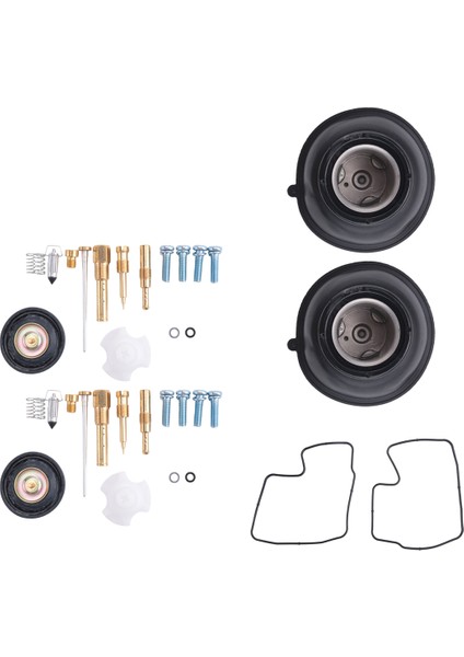 2pcs Honda Steed Shadow Vt Vlx Için Karbüratör Onarım Kiti 600 88-98 Değiştirme (Yurt Dışından)
