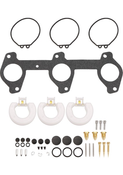 Yamaha Dıştan Takma Karbüratör Onarım Kiti 60 70 Hp 2-Str 6H3-W0093 6H3-W0093-00 6H3-W0093-02 (Yurt Dışından)