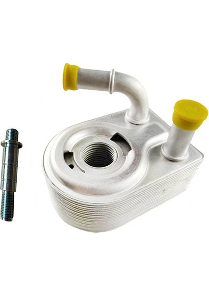 Ford B-Max Için Motor Yağı Soğutucu 1.4 C-Max Mk4 Mk3 Mondeo Fiesta Focus Galaxy 7S7G6B856CA 7S7G6B856A4A, Cıvatalı (Yurt Dışından)