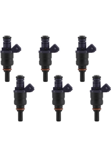 6pcs Yakıt Enjektör Nozul FJ663 13641439800 Bmw X3 X5 330I 330XI 530I Z3 Z42001-2006 3.0l 13537546244 13641427240 (Yurt Dışından) indirimleri