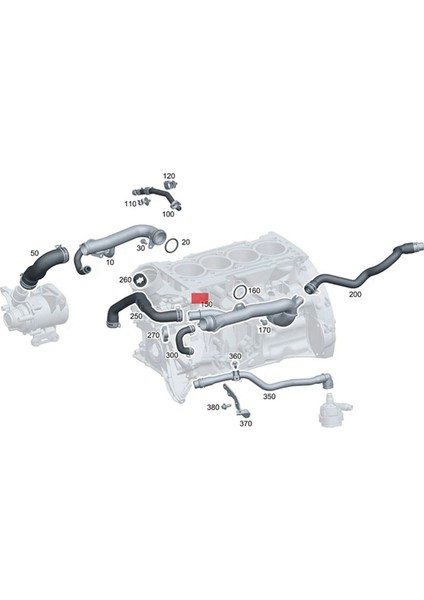 2642008600 A2642008600 Motor Termostat Soğutucu Tüpü Sabit Sıcaklık Soğutma Tüpü Mercedes-Benz Için Otomotiv (Yurt Dışından) indirimleri