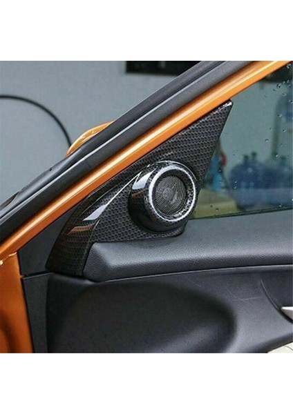 Karbon Araba Kapısı Stereo Hoparlör Çerçevesi Honda Civic Için Trim 10TH 2016-2021 (Yurt Dışından) fiyatları
