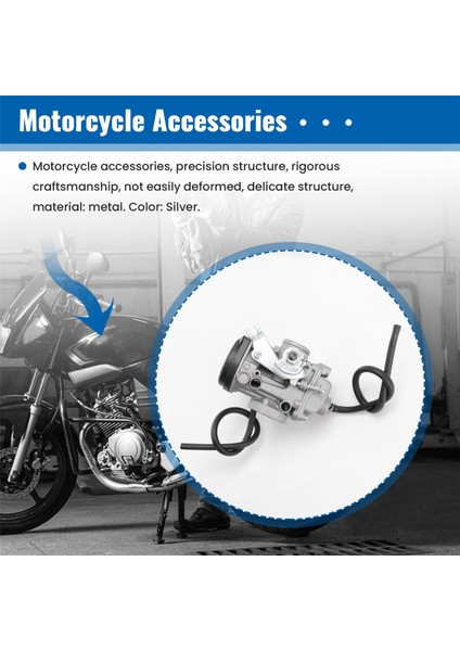 YBR125 Motosiklet Karbüratör 125CC Yakıt Sistemi Yamaha Için Moto Yedek Parçaları YJM125 YB125 Yzf XTZ125 Ybr Yb Xtz 125 Motor (Yurt Dışından) fırsatları