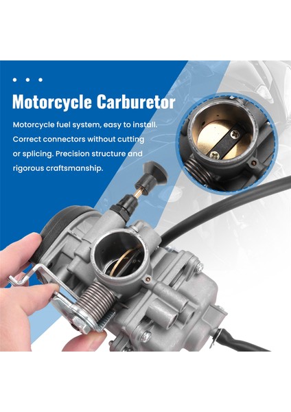 YBR125 Motosiklet Karbüratör 125CC Yakıt Sistemi Yamaha Için Moto Yedek Parçaları YJM125 YB125 Yzf XTZ125 Ybr Yb Xtz 125 Motor (Yurt Dışından) indirimleri