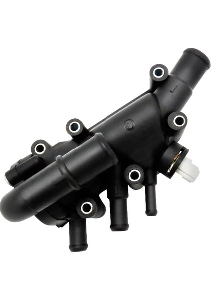 Motor Termostat Soğutucu Soğutma Su Çıkışı Ford Fiesta Için Termostat Muhafaza Montajı 4 5 Ka Streetka 2S6G8A586B2A (Yurt Dışından)