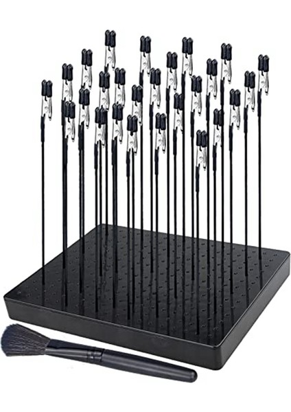 Model Boyama Standı Tabanı 19X14 Delik 26 Adet Timsah Klips Çubukları (Yurt Dışından)