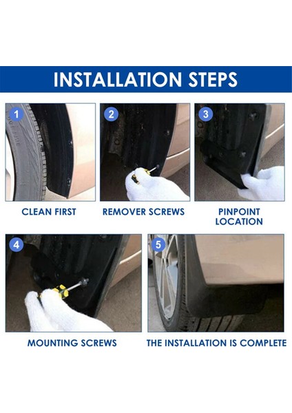 4pcs Araba Çamurluk Çamur Fleps Ford Bölgesi Ekvatoru Için Çamur Koruyucu Çamurluk 2022 2023 Araba Aksesuarları (Yurt Dışından) modelleri