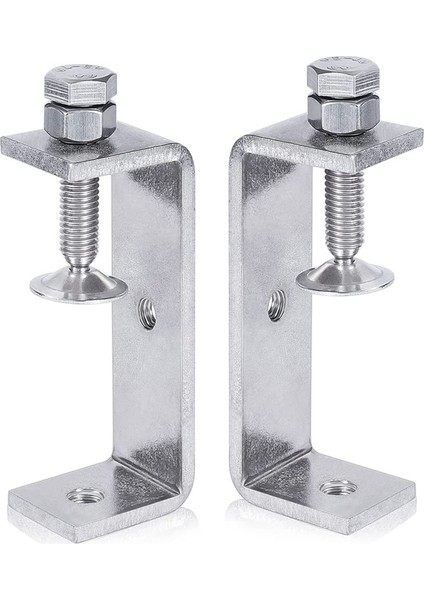 Metal Kelepçe Ağır Hizmet Kelepçesi C Kelepçesi Ağaç Işleme Kelepçesi 65MM 2 Adet (Yurt Dışından)