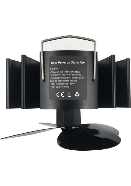 Odunkütük Yakıcışömine Odun Sobası Fanı Küçük Tasarımlı 4 Kanatlı (Yurt Dışından) modelleri