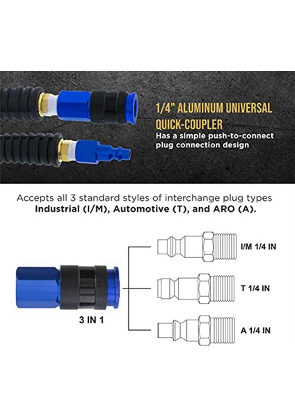 14IN x 25IN Poliüretan - Hava Hortumu + Bükülme Kısıtlayıcıları (Yurt Dışından) modelleri