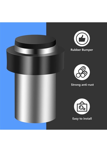 10 Adet Silindirik Zemin Kapı Durdurucu Dekoru Kapının Altı Veya Üstü Için (Yurt Dışından) modelleri