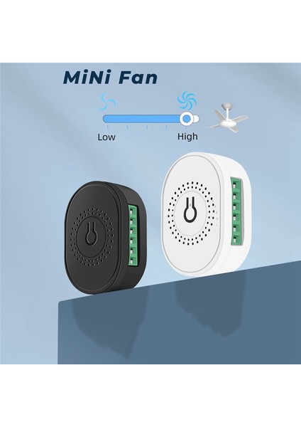 Tuya Akıllı Wifi Fan Tavan Vantilatörü Anahtar Modülü Beyaz (Yurt Dışından) fiyatları
