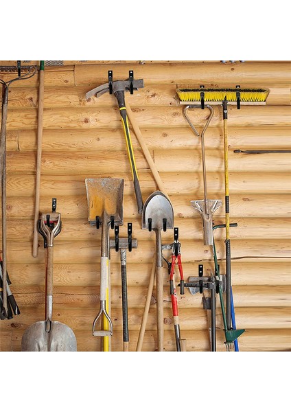 Ağır Hizmet Tipi Garaj Askı Kancaları Duvar Ankrajları ve Vidalarla 6 Adet (Yurt Dışından) fırsatları