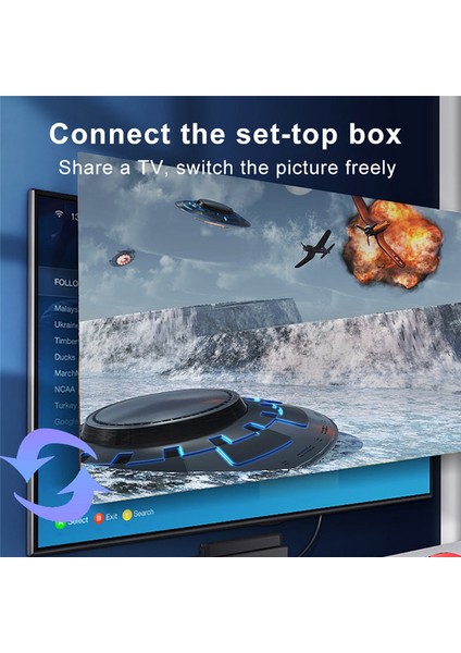 8k - Uyumlu Anahtar 2x1 1x2 Çift Yönlü 4in1 Çıkış - Ayırıcı (Yurt Dışından) indirimleri