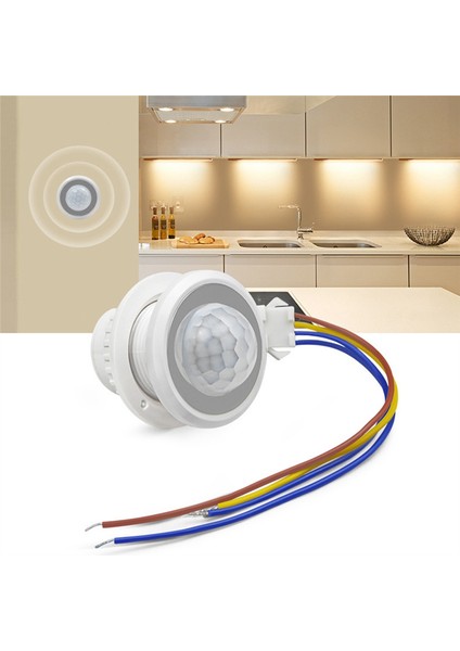 2 Adet Hareket Sensörlü Işık Anahtarı 110-220V Pır Sensör Akıllı Algılama (Yurt Dışından) fiyatları