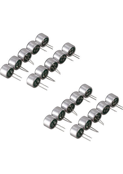 20 Adet 9.7mm x 7mm 2 Pin Mıc Kapsül Elektret Kondansatör Minifon (Yurt Dışından)