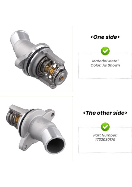 1732030175 Ssangyong Tivoli Için Yeni Termostat Assy X100 2015-ONW 1.6l Petrol (Yurt Dışından) fırsatları