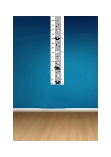 Kt Decoration Kt Decaration 200 cm Boy Ölçer Büyüme Tablosu