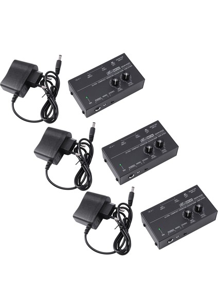 3x MA400 Kulaklık Preamplifikatör Mikrofon Preamplifikatör Kulaklık Preamplifikatör Kişisel Monitör Mikser, Ab Tak (Yurt Dışından)