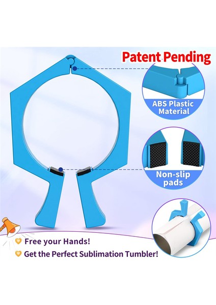 Süblimasyon Bardaklar Pinch Yardımcı Kelepçeler Mavi (Yurt Dışından) indirimleri