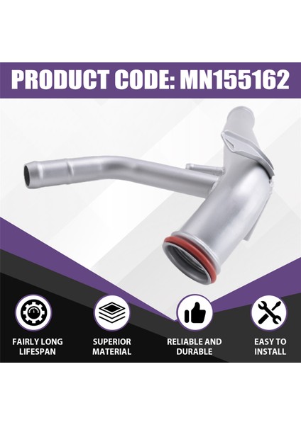Mitsubishi Lancer CS7A Için Su Pompası Giriş Borusu MN155162 CS7W Outlander I CU5W 2001-2007 Grandis NA4W (Yurt Dışından) fırsatları