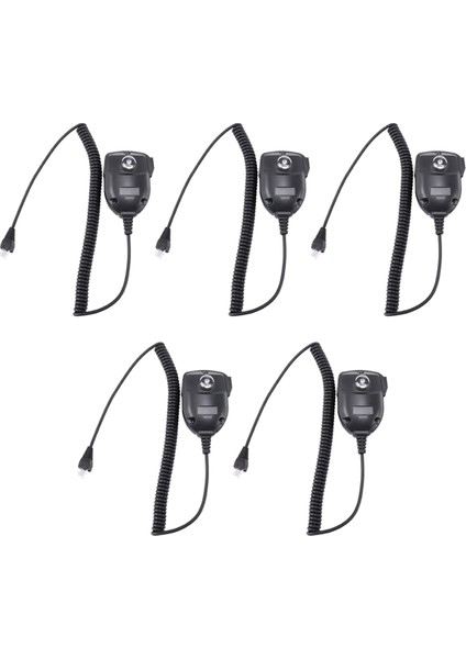 -67A8J 8 Pin VX-2200 VX-2100 VX-3200 Iki Yönlü Telsiz Için 5x Walkie Talkie Standart Mobil Mikrofon Hoparlör (Yurt Dışından)